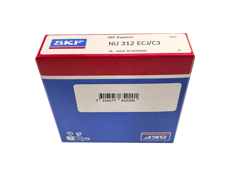 اسطوانية حاملة أسطوانات أحادية الصف NU312ECJ/C3-SKF.
