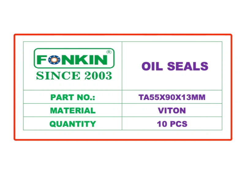 أقفال زيت TA55X90X13-VITON-FONKIN